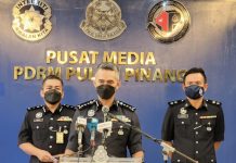 பினாங்கில் போலீஸ் தடுப்புக் காவலிலிருந்து தப்பியோடிய நபர் மீண்டும் கைது