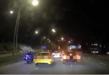 கோலாலம்பூரில் VIP வாகனங்களை தடுத்த வாகனமோட்டி கைது