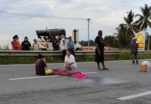 சாலையைக் கடக்கும்போது கார் மோதியதில் மூதாட்டி மரணம்