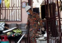 எரிவாயு தோம்பு வெடித்ததில் நால்வர் காயம்; 6 வயது குழந்தை ஆபத்தான நிலையில் உள்ளது