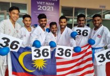 SEA விளையாட்டுப் போட்டியில் கராத்தே அணி மலேசியாவின் 36ஆவது தங்கத்தை வென்றது