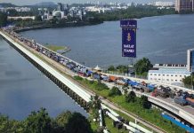 மலேசியா – சிங்கப்பூர் இணைப்புப் பாலத்தில் போக்குவரத்து நெரிசல்