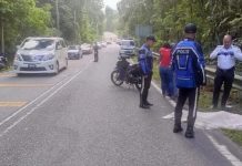 மோட்டார் சைக்கிள் விபத்தில் அரசு ஊழியர் பலி; கோம்பாக்கில் சம்பவம்