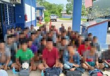 புதர்களுக்குள் மறைந்திருந்த 51 மியன்மார் சட்டவிரோத குடியேறிகள் கைது