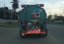 சபாவில் நகரும் டேங்கரில் சிறுவர்கள் ஒட்டிக்கொண்ட வீடியோ சமூக ஊடகங்களில் பரவியது குறித்து போலீசார் விசாரணை