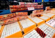 RM16.4 மில்லியன் மதிப்புள்ள சிகரெட்டுகள் கிளாந்தான் போலீசாரால் பறிமுதல்