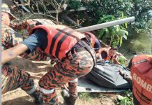 தாமரை குளத்தை சுத்தம் செய்து கொண்டிருந்த தந்தை மகன் பலி