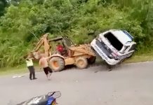 சம்மன் வழங்கியதால் அதிருப்தி அடைந்து JPJ வாகனத்தை மோதி தள்ளிய ஆடவர் கைது