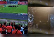 சுல்தான் முஹம்மது IV ஸ்டேடியத்தில் கால்பந்து ரசிகர்களுக்கு இடையே சண்டை; மூவர் கைது