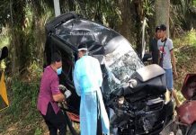 இரு கார்கள் மோதிக்கொண்ட விபத்தில் மருத்துவமனை ஊழியர் உயிரிழந்தார்