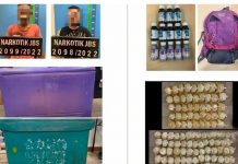 கெத்தும் நீர் கொண்ட 110 பொட்டலங்கள் பறிமுதல் ; இருவர் கைது