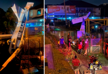 ஈப்போவில் விழுந்து நொறுங்கிய இலகுரக விமானத்தின் விமானி பலி; மற்றொரு விமானி படுகாயம்