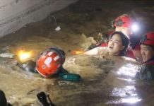 கார் நிறுத்துமிடத்தில் ஏற்பட்ட வெள்ளத்தில் மூழ்கி ஏழு பேர் பலி; தென் கொரியாவில் சம்பவம்