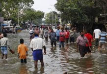 சென்னையில் தொடரும் கனமழை ; இருவர் பலி