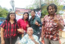 அனைத்து 15 தேர்தல்களிலும் வாக்களித்த 95 வயது மூதாட்டி கதிராயி பெருமாள்