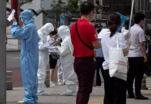 சீன தலைநகர் பெய்ஜிங் நகரில் மீண்டும் கொரோனா பரவல்: மக்கள் வீடுகளை விட்டு வெளியேற தடை