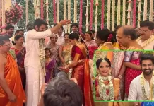 அனுஷா ஷெட்டியை கரம்பிடித்த தெலுங்கு நடிகர் நாகசவுரியா