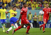 உலகக்கோப்பை கால்பந்து: சுவிட்சர்லாந்தை வீழ்த்தி 2-வது சுற்றுக்கு முன்னேறியது பிரேசில்