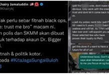 வைரலான ‘Destroy Tok Mat’ பதிவு போலியானது என்கிறார் கைரி