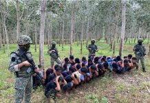 மலேசியா – தாய்லாந்து எல்லையில் 30 சட்டவிரோத குடியேறிகள் கைது