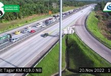 இன்று மாலை தலைநகரை நோக்கிச் செல்லும் பாதைகளில் வாகனங்கள் மெதுவாக நகருகின்றன