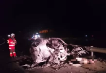 10 டன் லோரி மீது கார் மோதியதில் இளைஞர் உயிரிழந்தார்