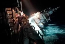 தாய்லாந்து போர்க்கப்பல் விபத்து : 6 மாலுமிகளின் சடலங்கள் மீட்பு – 23 பேர் மாயம்