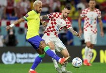 கால்இறுதியோடு பிரேசில் அணி வெளியேற்றம்; பெனால்டி ஷூட்-அவுட்டில் குரோஷியாவிடம் வீழ்ந்தது