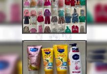 விற்பனை வளாகத்தில் அழகு சாதனப் பொருட்கள், ஆடைகளை திருடுபவர்கள் என நம்பப்படும் ஐவர் கைது