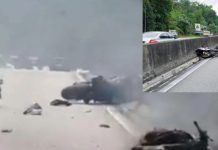 KLK நெடுஞ்சாலையில் ஐந்து அதிசக்திவாய்ந்த மோட்டார் சைக்கிள்கள் விபத்து; 8 கி.மீட்டர் வரை வாகன நெரிசல்