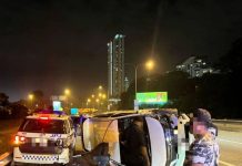 இரு வாகனங்களை உட்படுத்திய விபத்தில் சாலை போக்குவரத்து துறை அதிகாரி காயம்