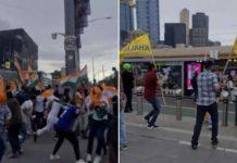 ஆஸ்திரேலியாவில் தேசியக் கொடி ஏந்திய இந்தியர்கள் மீது காலிஸ்தான் ஆதரவாளர்கள் தாக்குதல்