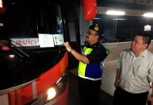 Op TBC 2023: சாலைப் பாதுகாப்பு நடவடிக்கையில் 28 விரைவுப் பேருந்துகள் மலாக்கா சாலைப் போக்குவரத்துத் துறையால் ஆய்வு