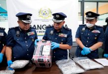 பொதிகள் மூலம் போதைப்பொருள் கடத்தல்; RM221,616 மதிப்புள்ள போதைப்பொருட்களை கைப்பற்றியது சபா சுங்கத்துறை