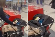 குழந்தைக்கு டிக்கெட் எடுக்க விரும்பாத தம்பதியர் குழந்தையை விமான நிலையத்திலேயே விட்டு சென்ற சம்பவம்