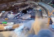 இங்கிலாந்தில் திடீரென வெடித்து சிதறிய 2-ம் உலகப்போர் குண்டு..!