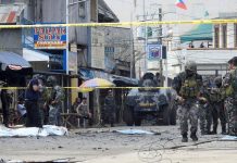 பிலிப்பைஸ் இராணுவத்தினரின் துப்பாக்கிச் சூட்டில் கிளர்ச்சியாளர்கள் நால்வர் பலி