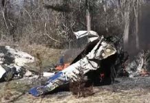 அமெரிக்காவில் விமான விபத்தில் இந்திய பெண் பலி