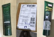 ‘கஞ்சா’ பற்பசை அனுப்பியவரை போலீசார் அடையாளம் கண்டுள்ளனர்