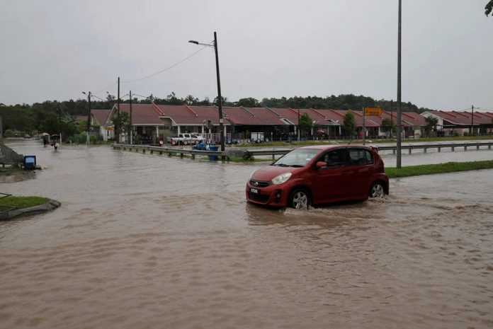 johor flood