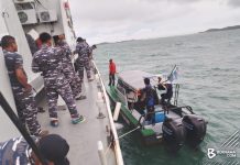 கடலில் காணாமல் போன ஜோகூர் மீன்வளத் துறையின் நான்கு ஊழியர்கள் இந்தோனேசிய கடற்பரப்பில் பாதுகாப்பாக மீட்பு