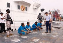 மலேசிய கடற்பரப்பில் சட்டவிரோத மீன்பிடியில் ஈடுபட்ட நான்கு வியட்நாமிய மீனவர்கள் கைது