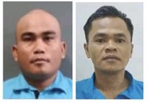 ஜோகூர் சிறைக்கு அழைத்து செல்லும் போது வேனில் இருந்து தப்பிய இரண்டு இந்தோனேசியர்கள் ஹாஜி சமிருதீன் மற்றும் ரிக்கி ரினால்டி