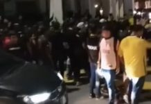 கால்பந்து போட்டிக்குப் பிறகு கலவரத்தில் ஈடுபட்ட மூவர் கைது