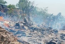 மியன்மாரில் வான்வழி தாக்குதல்; 100 பேர் பலி