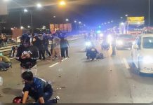 விரைவுச்சாலையில் ஏற்பட்ட விபத்து; இளைஞர் பலி- 6 பேர் காயம்