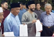 மகாதீரின் மலாய் பிரகடனத்தில் கெடா பெஜுவாங் கையெழுத்திட்டது