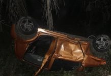 கார் பள்ளத்தில் விழுந்ததில் 12 வயது சிறுவன் பலி; 3 பேர் காயம்