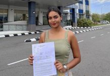 Unduk Ngadau போட்டியாளர் தேவி நடாஷா பெருமாள் இணைய மிரட்டல் இலக்கானதைத் தொடர்ந்து போலீஸ் புகார்