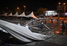 மாராங்கில் திடீரென வீசிய புயல் காற்றால் 10க்கும் மேற்பட்ட வீடுகள், கூடாரங்கள் சேதம்